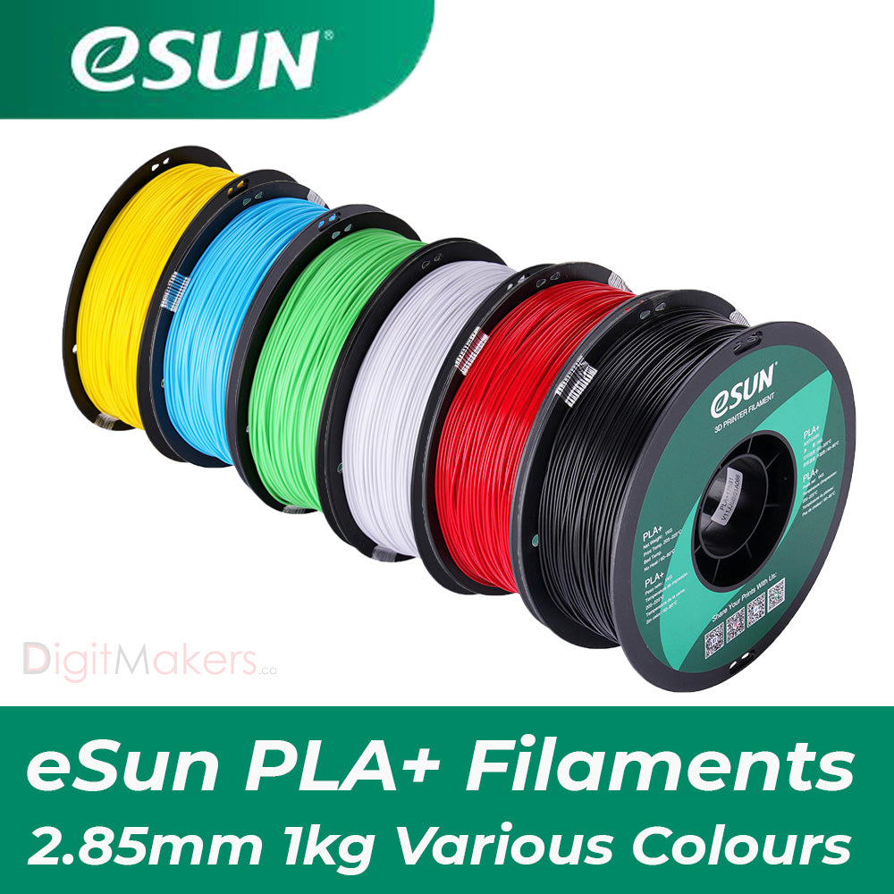 ESun PLA+ 3D Printer Filament 2.85mm 1kg Spool - High Strength, Low Warping for Smooth Printing - Perfect for Cosplay Props, DIY Models & Home Decor Projects