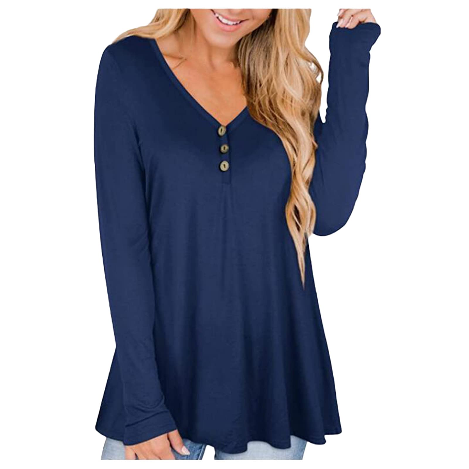 Plus Size Mesh Blouse - V Neck Long Sleeve Ruffle Hem Top for Women | Office & Casual Wear