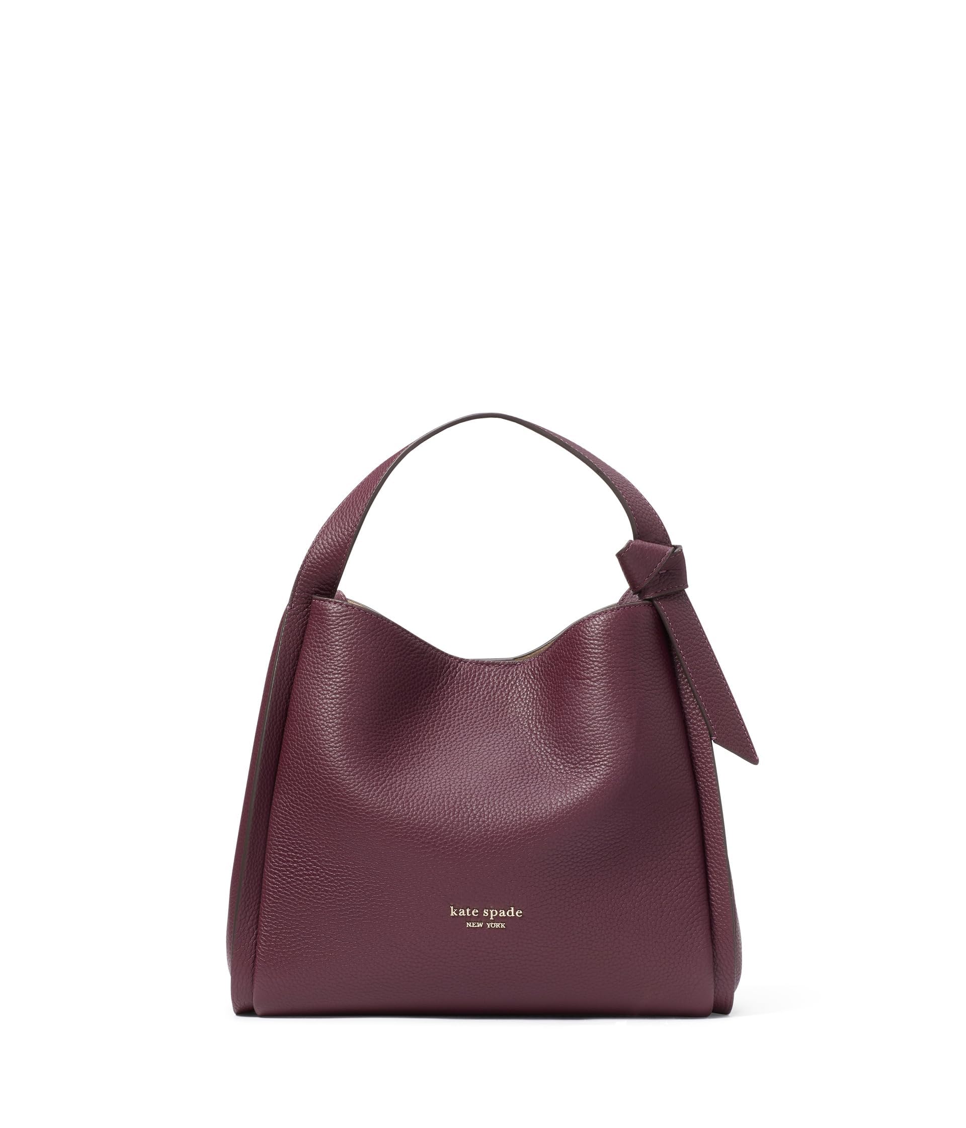 Kate Spade New York Knott Pebbled Leather Medium Crossbody Tote Bag for Women | Stylish & Durable Handbag for Work, Travel & Everyday Use