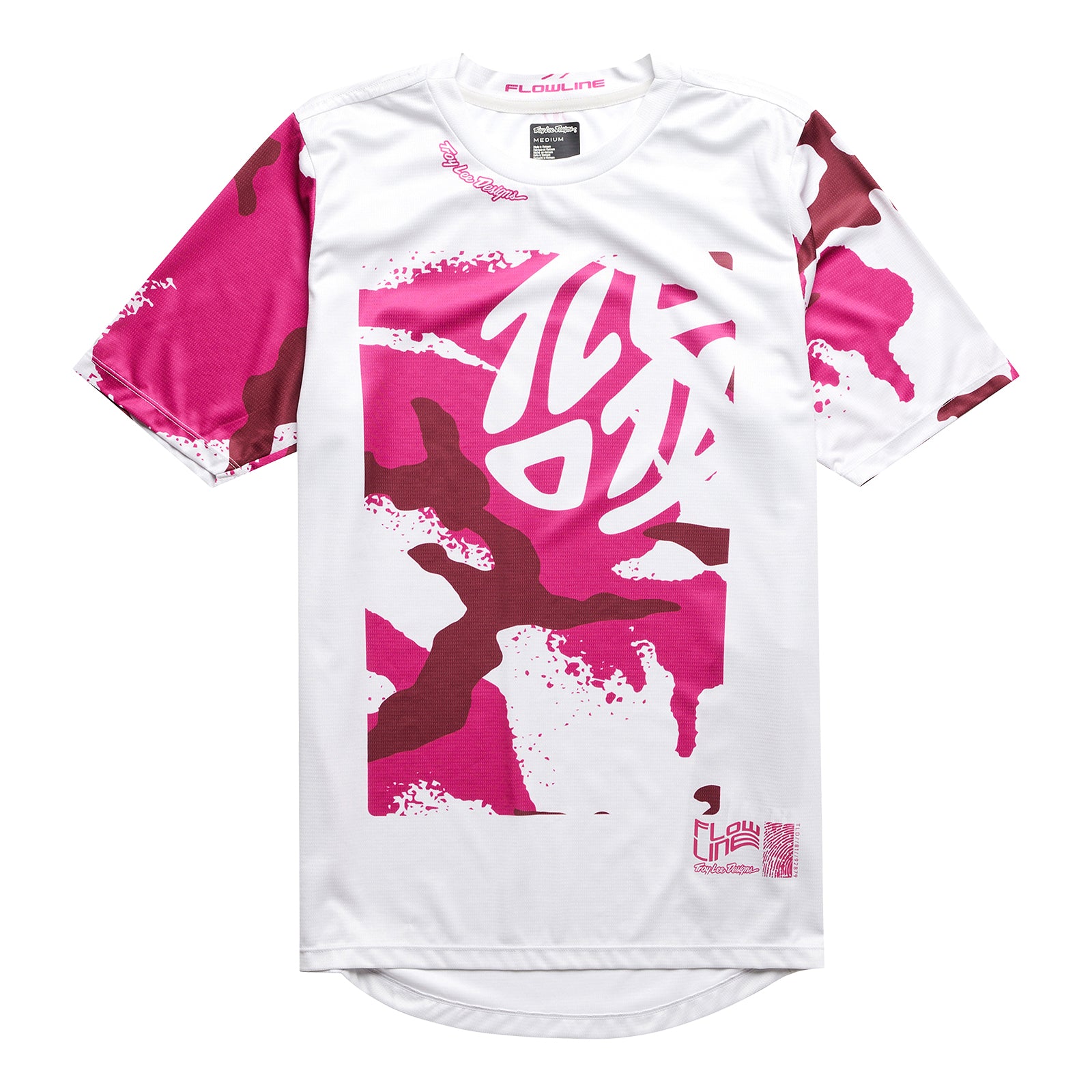 Youth Flowline SS Jersey Confined Mist - Breathable Performance Shirt for Running, Cycling & Outdoor Sports - Lightweight Moisture-Wicking Athletic Top for Men & Women