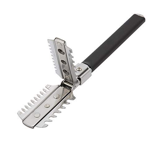 Cimenn Double Edge Razor Comb - Professional Barber Thinning & Hair Cutting Comb for Men - Perfect for Home Haircuts, Styling & Grooming