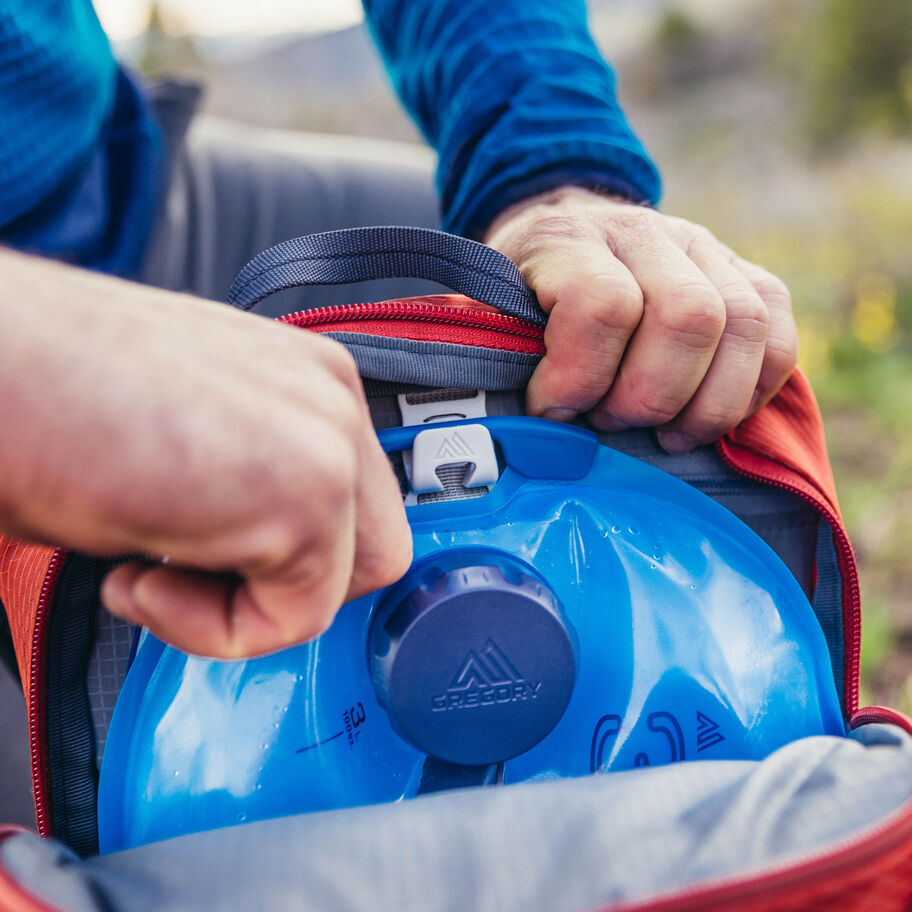 3L Hydration Bladder for Hiking & Outdoor Adventures - 3D Hydro Trek Water Reservoir for Backpacks, Biking & Camping Gear - Leak-Proof & BPA-Free Hydration System