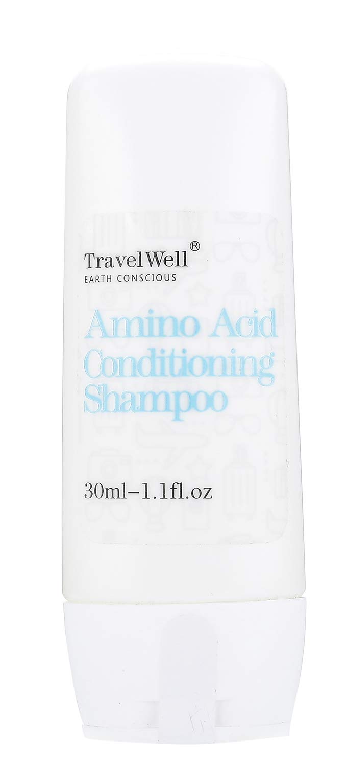 Bulk Hotel Shampoo & Conditioner 2-in-1 Travel Size (1.0 Fl Oz/30ml) - 200 Individually Wrapped Bottles per Box | Perfect for Hotels, Spas, Gyms & Travel Toiletries | Commercial-Grade Guest Amenities