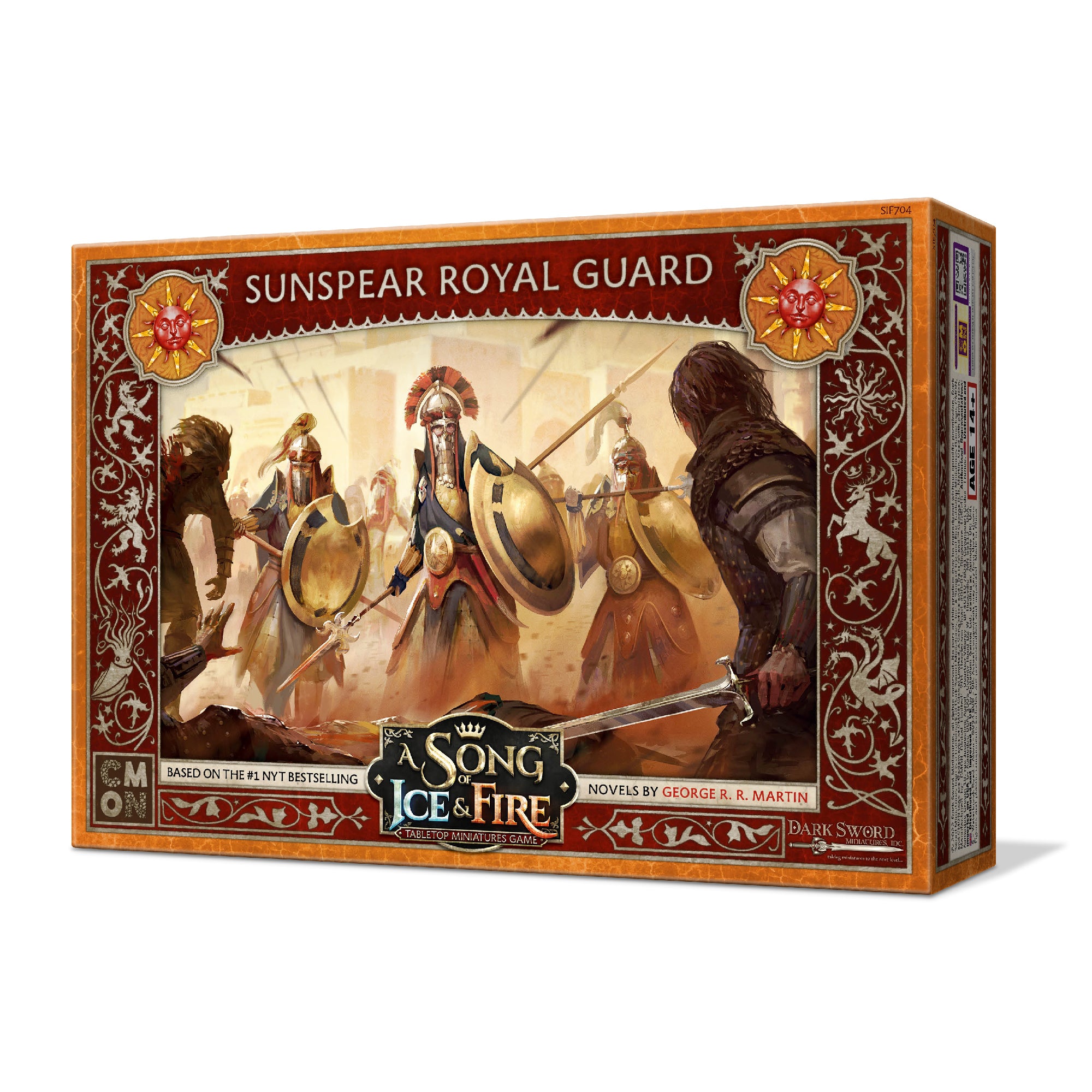 SIF Sunspear Royal Guard ML Action Figure - Collectible Game of Thrones Inspired Toy for Fans & Collectors - Perfect for Display, Gifts, and Role-Playing Scenes