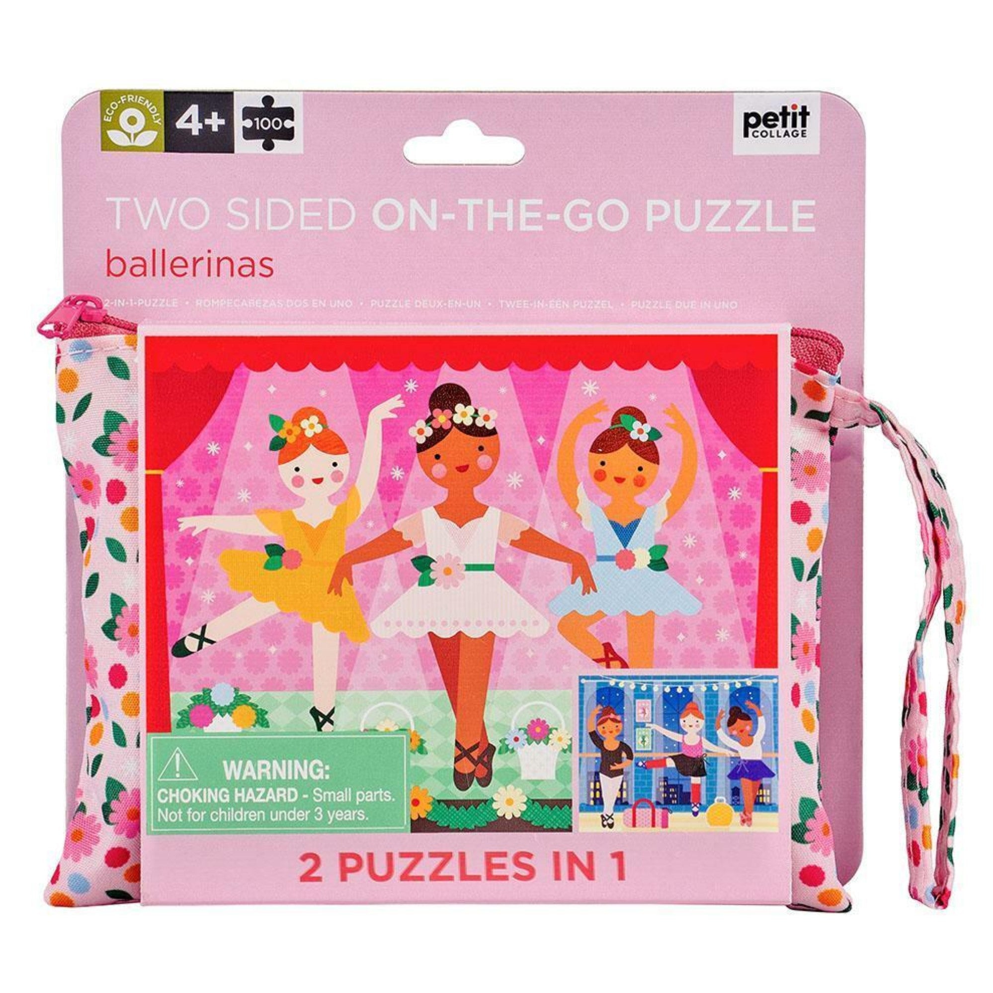 Ballerina Two-Sided Jigsaw Puzzle - 500 Pieces Double-Sided Dance Theme for Kids & Adults - Perfect for Family Game Night & Educational Play