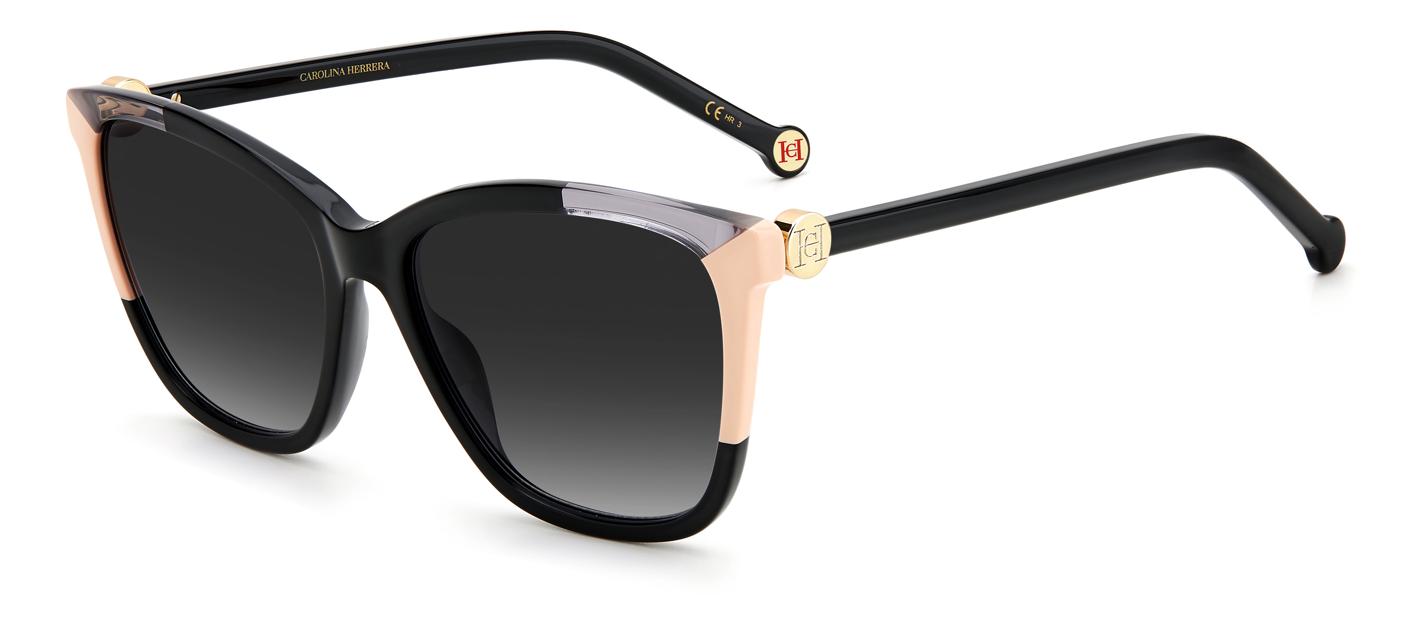 CAROLINA HERRERA CH 0052/S KDX 5816 Polarized Sunglasses for Women - UV Protection Luxury Fashion Shades for Beach, Driving & Outdoor Activities