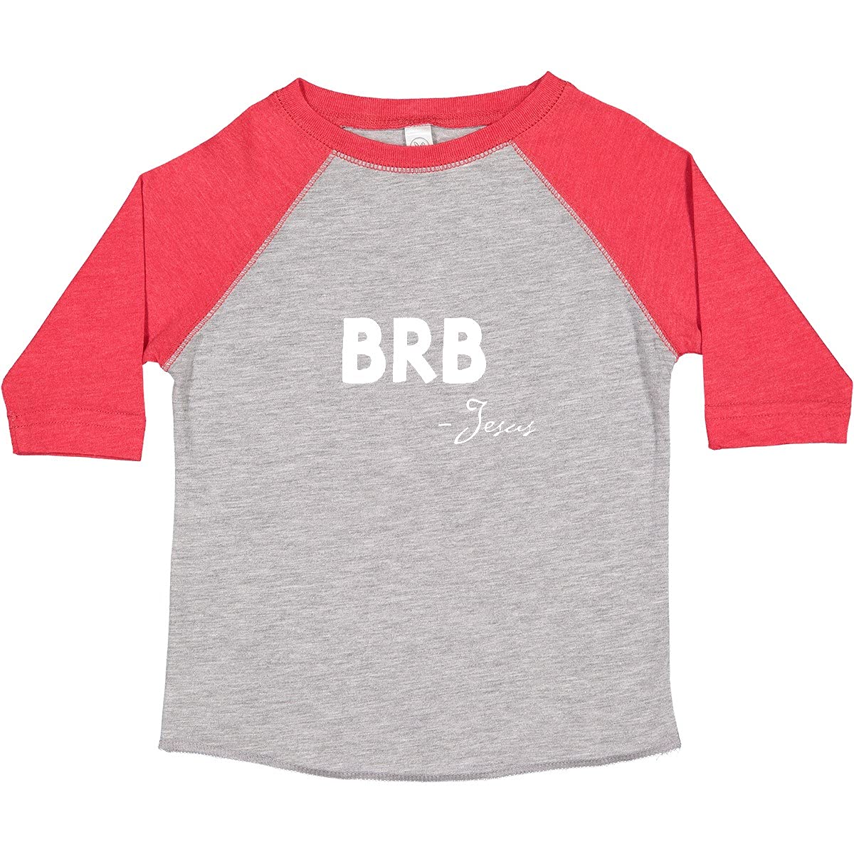 Easter BRB Jesus Toddler T-Shirt - Cute Christian Baby Tee for Boys & Girls - Perfect for Easter Sunday, Church, and Family Gatherings