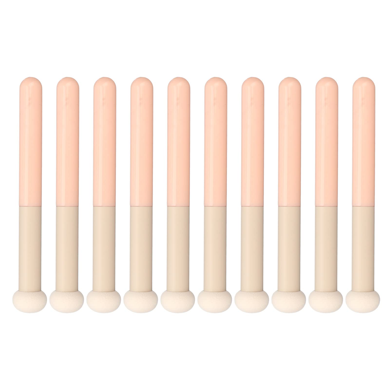 YEmirth 10-Piece Natural Soft Concealer Brush Set - Professional Makeup Brushes for Dark Circles & Acne Marks - Perfect for Contouring, Highlighting & Flawless Base Makeup