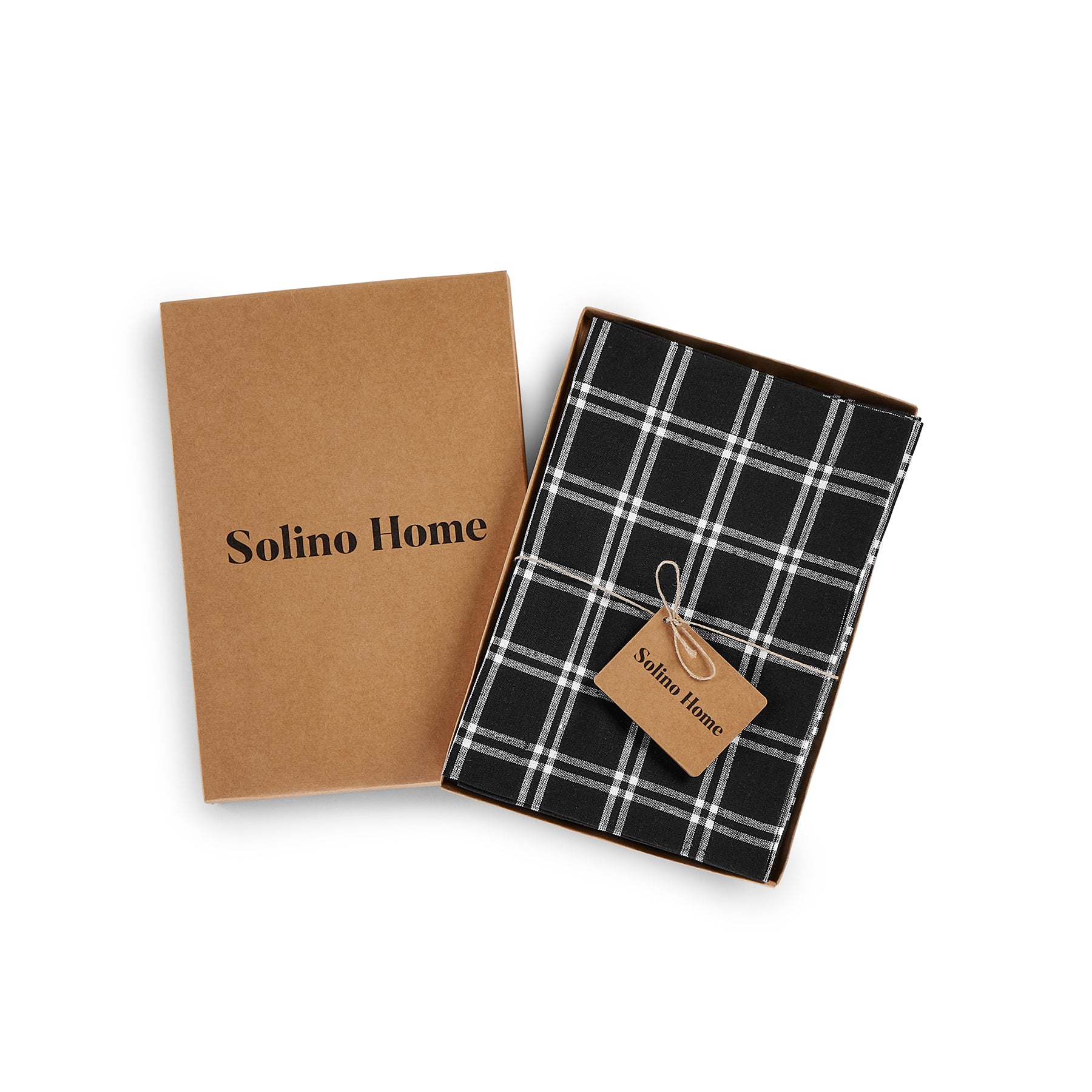 Premium Marseille Plaid Napkins Set of 4 - Soft Cotton Table Linens for Dinner Parties, Holiday Gatherings & Everyday Dining
