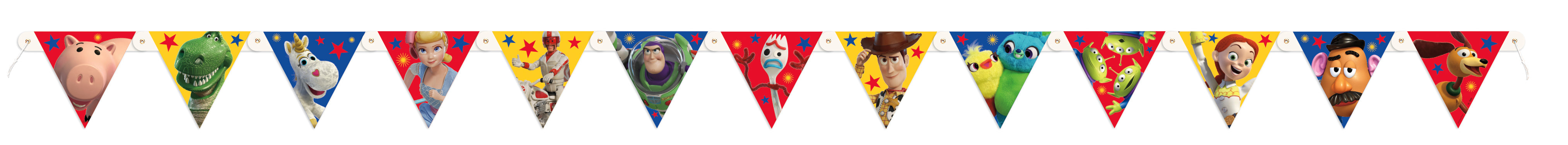 Toy Story 4 Large Joint Banner - Premium Quality Movie Party Decorations for Kids' Birthday, Themed Events & Room Decor