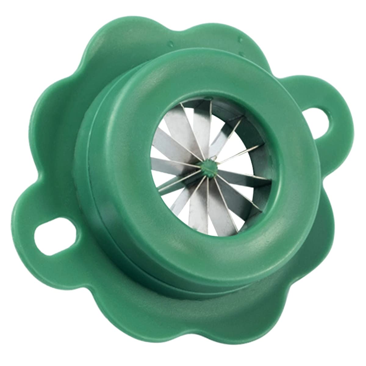 12-Shape Stainless Steel Green Onion Shredder with Hanging Hole - Fast Vegetable & Scallion Cutter - Durable Kitchen Tool for Home Cooking, Meal Prep & Garnishing