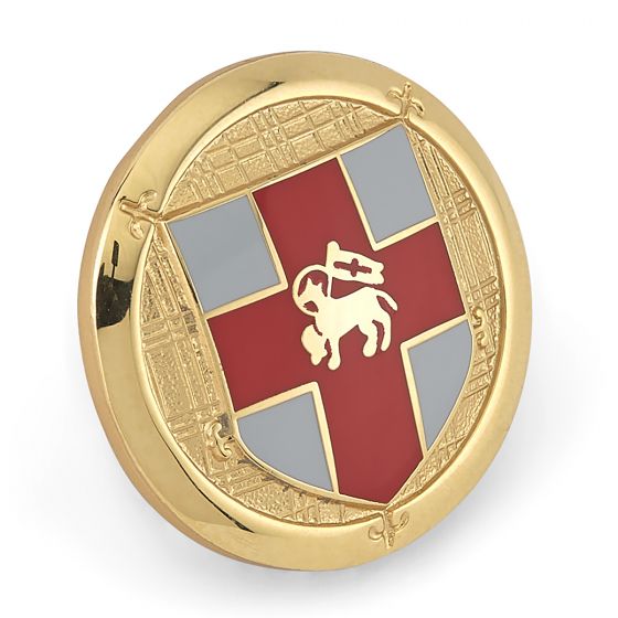 Middle Temple Lapel Pin - Elegant British Barrister Badge for Suits & Blazers | Perfect for Lawyers, Graduates & Formal Events