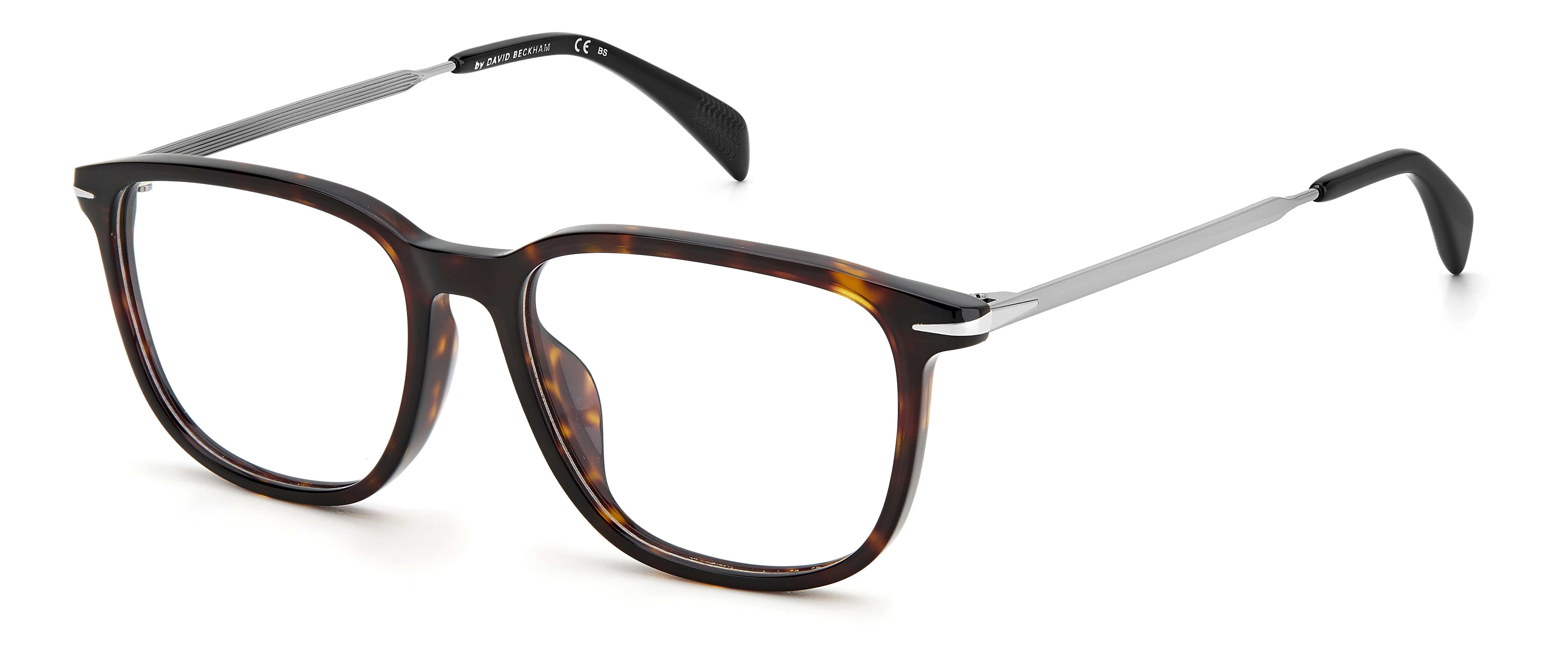 DAVID BECKHAM DB 7074/F 3MA 5517 Eyeglass Frames - Lightweight Acetate Optical Glasses for Men & Women | Perfect for Reading, Work & Fashion Accessories