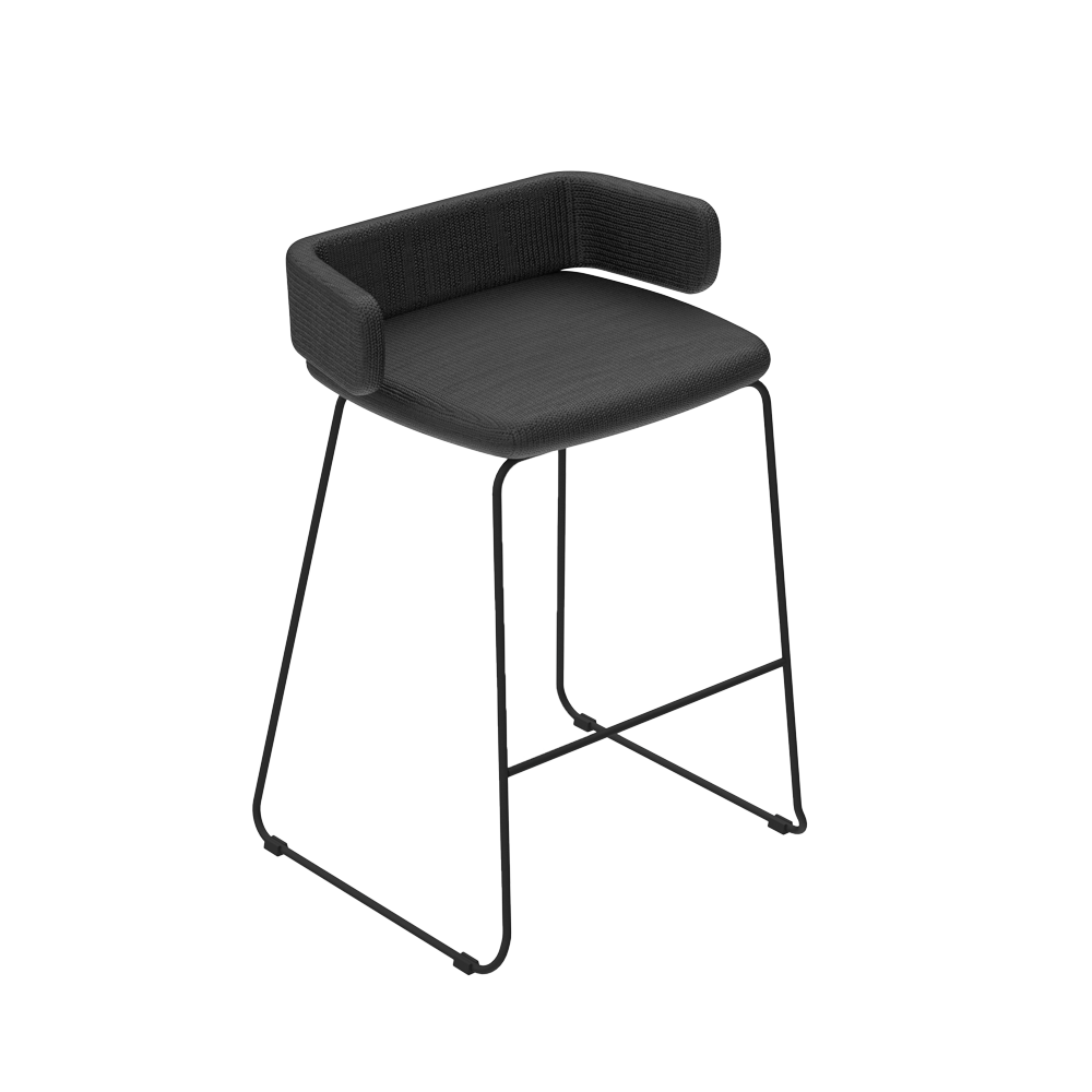 CL10 C Stool - Modern Cluster Bar Stool for Kitchen, Dining & Home Decor - Adjustable Height & Comfortable Seating
