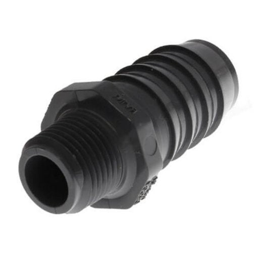 1 in. x 1/2 in. Reducing Male Adapter Fitting - Brass Pipe Connector for Plumbing, HVAC, and Water Supply Systems - Perfect for DIY Home Repairs and Industrial Applications