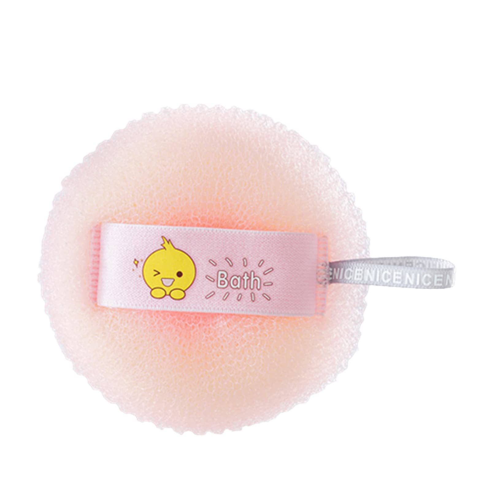 Premium Solid Color Bath Ball - Exfoliating Mesh Shower Scrubber for Deep Cleansing & Rich Bubbles | Soft Bathing Towel & Body Cleaning Tool | Ideal for Spa, Daily Shower & Gentle Skin Exfoliation | Bathroom Accessories