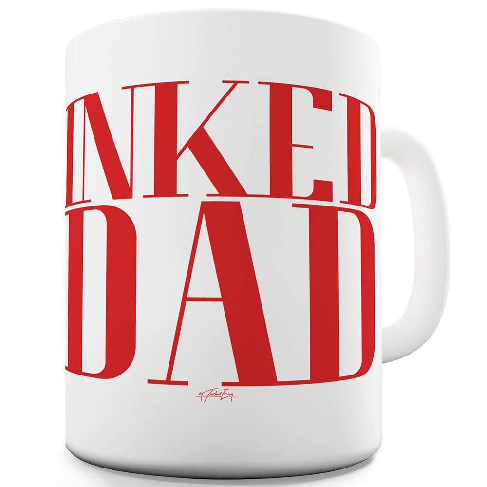 Funny Inked Dad 15oz Coffee Mug - Perfect for Office Secret Santa Gifts & Coworker Appreciation - Great for Coffee, Tea or Hot Chocolate at Work or Home