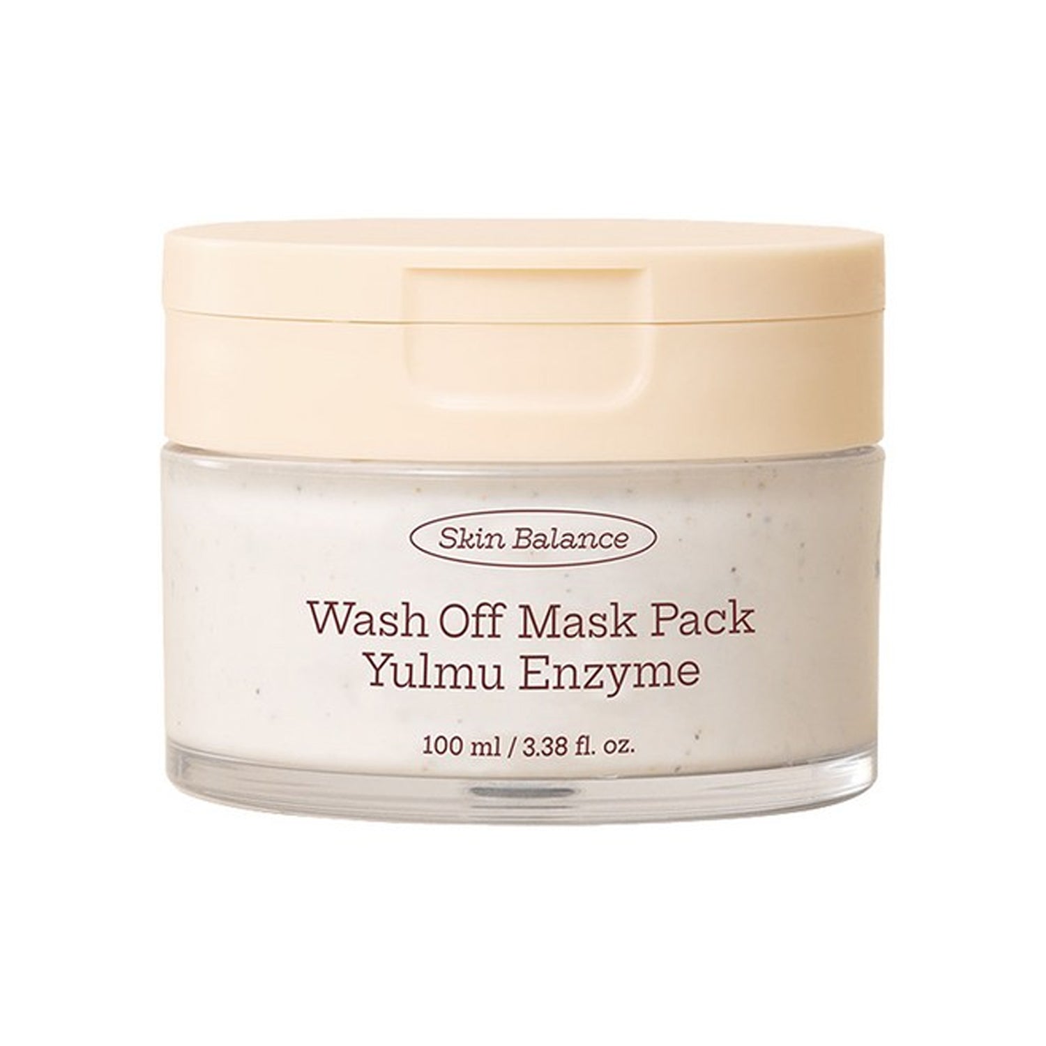 Ariul Skin Balance Yulmu Enzyme Wash Off Mask Pack 100ml - Korean Exfoliating Face Mask for Deep Cleansing & Brightening - Perfect for Acne-Prone & Dull Skin