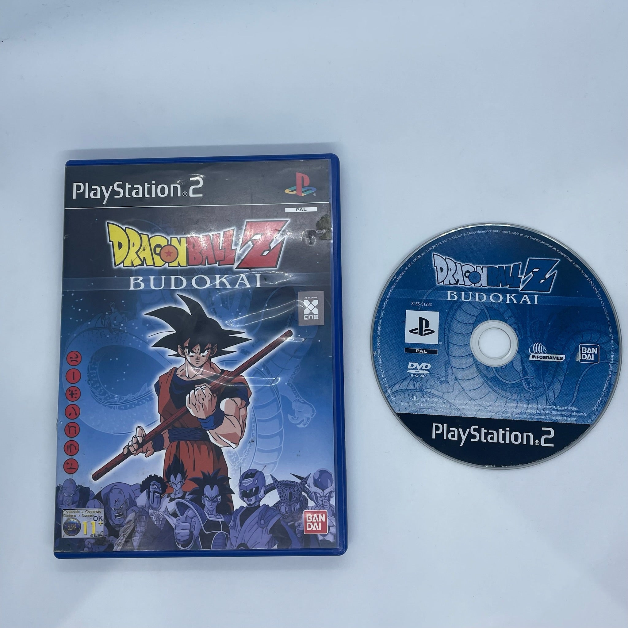 Dragon Ball Z Budokai - PlayStation 2 PS2 Video Game (PAL Version) - Classic Fighting Game for Anime Fans & Retro Gaming Enthusiasts