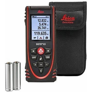 Leica DISTO X3 Laser Distance Meter - High Precision Laser Measuring Tool for Construction, DIY & Home Improvement Projects