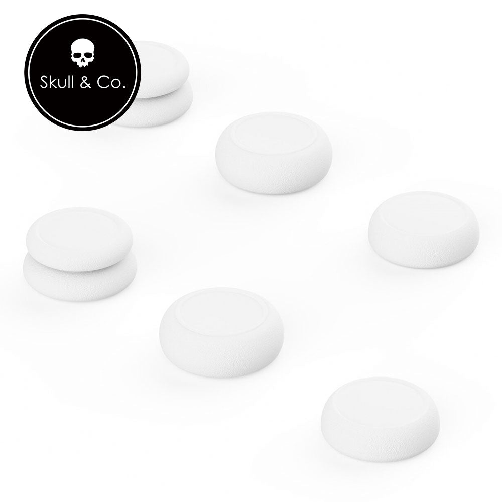 Skull & Co. Thumb Grip Set for Nintendo Switch Lite (Lite Grey) - Ergonomic Joystick Covers for Enhanced Gaming Comfort - Perfect for Travel, Commuting & Long Gaming Sessions