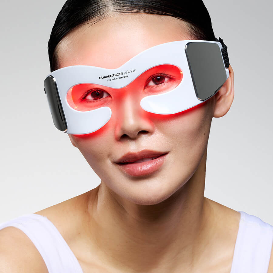 CurrentBody Skin LED Eye Perfector - Anti-Aging Eye Treatment for Dark Circles & Wrinkles | At-Home Skincare Device for Brightening & Rejuvenation | Perfect for Morning Routine & Nighttime Self-Care
