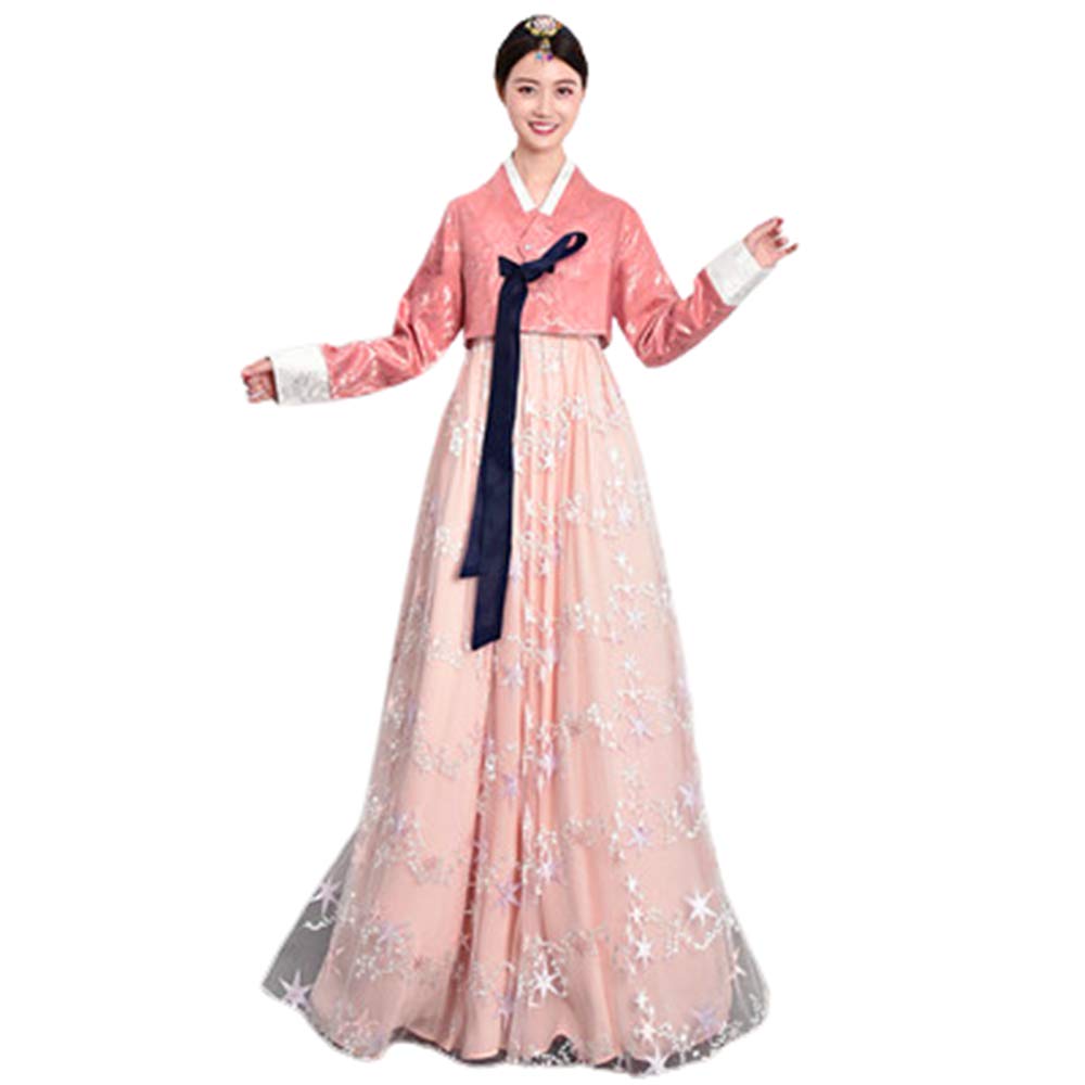 Traditional Korean Hanbok Dress for Women - Elegant Korean National Costume for Festivals, Weddings & Cultural Events