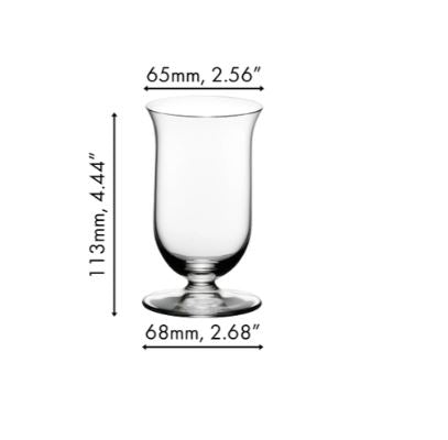 Premium Vinum Whiskey Glasses Set of 2 - Elegant Crystal Scotch & Bourbon Drinking Glasses for Whiskey Tasting, Home Bar, Gifts & Special Occasions
