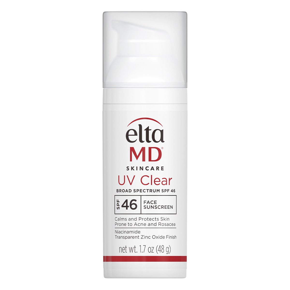 EltaMD UV Clear Broad Spectrum SPF 46 Facial Sunscreen - Oil-Free, Dermatologist Recommended for Acne-Prone & Sensitive Skin - Perfect for Daily Use & Outdoor Activities