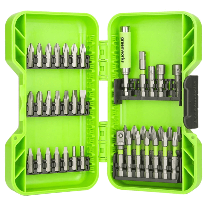 40-Piece Impact Rated Screwdriver Bit Set - Durable & Versatile for DIY, Construction, and Automotive Repairs | Perfect for Home Improvement and Professional Use