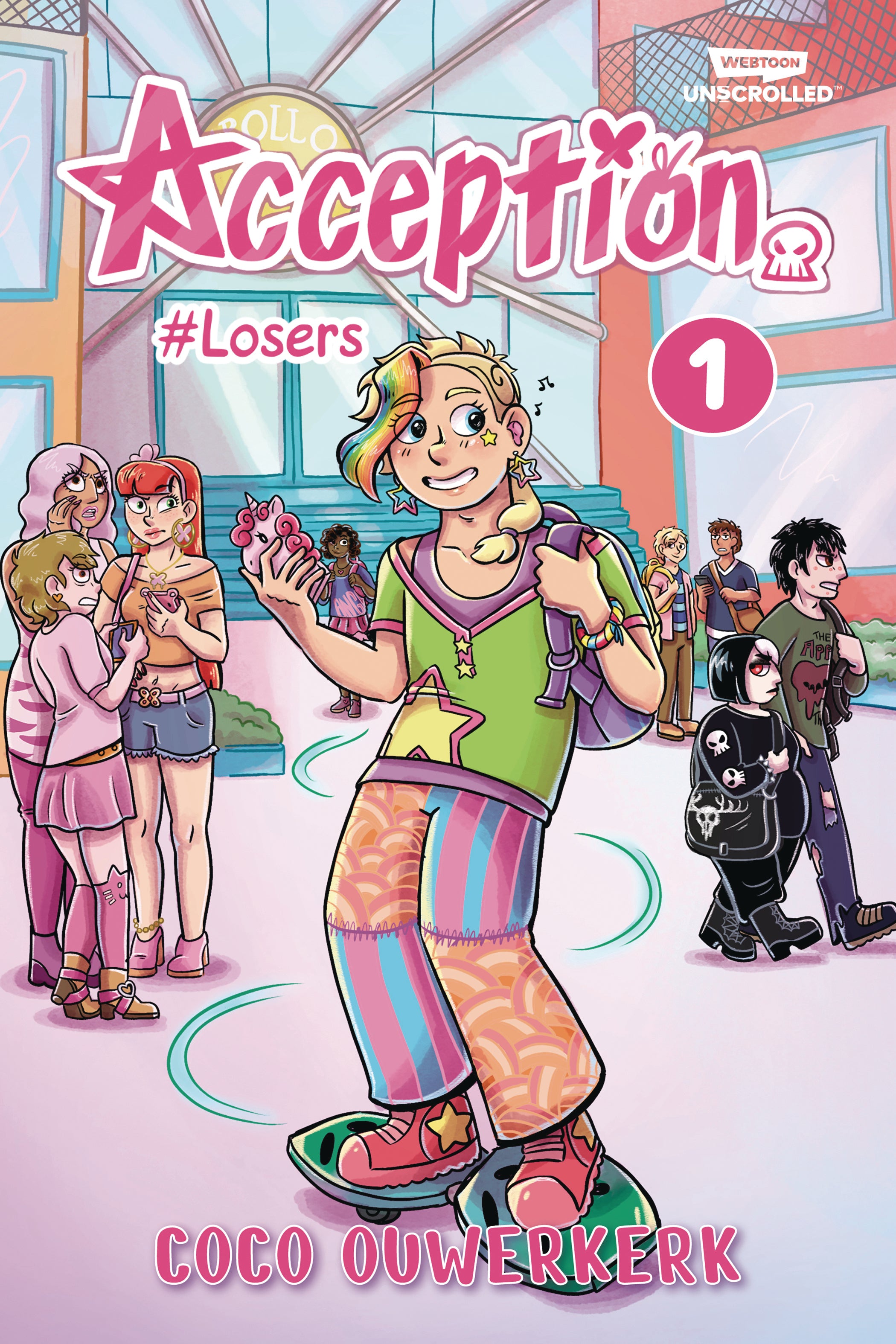 Acception GN Vol 01 Webtoon Unscrolled - Official English Release (05/28/2025) | Korean Manhwa Graphic Novel for Teens & Adults | Perfect for Comic Collectors and Webtoon Fans