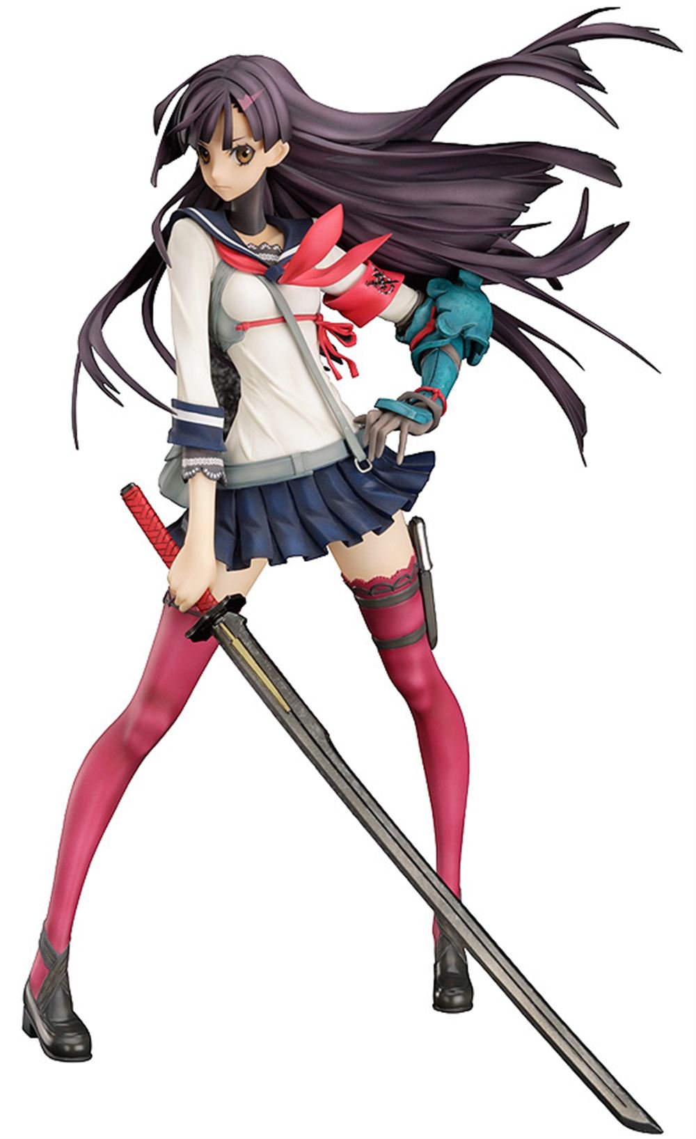 Max Factory 7th Dragon 2020-II: Samurai (Katanako) PVC Collectible Figure - Anime Gaming Display & Gift for Fans