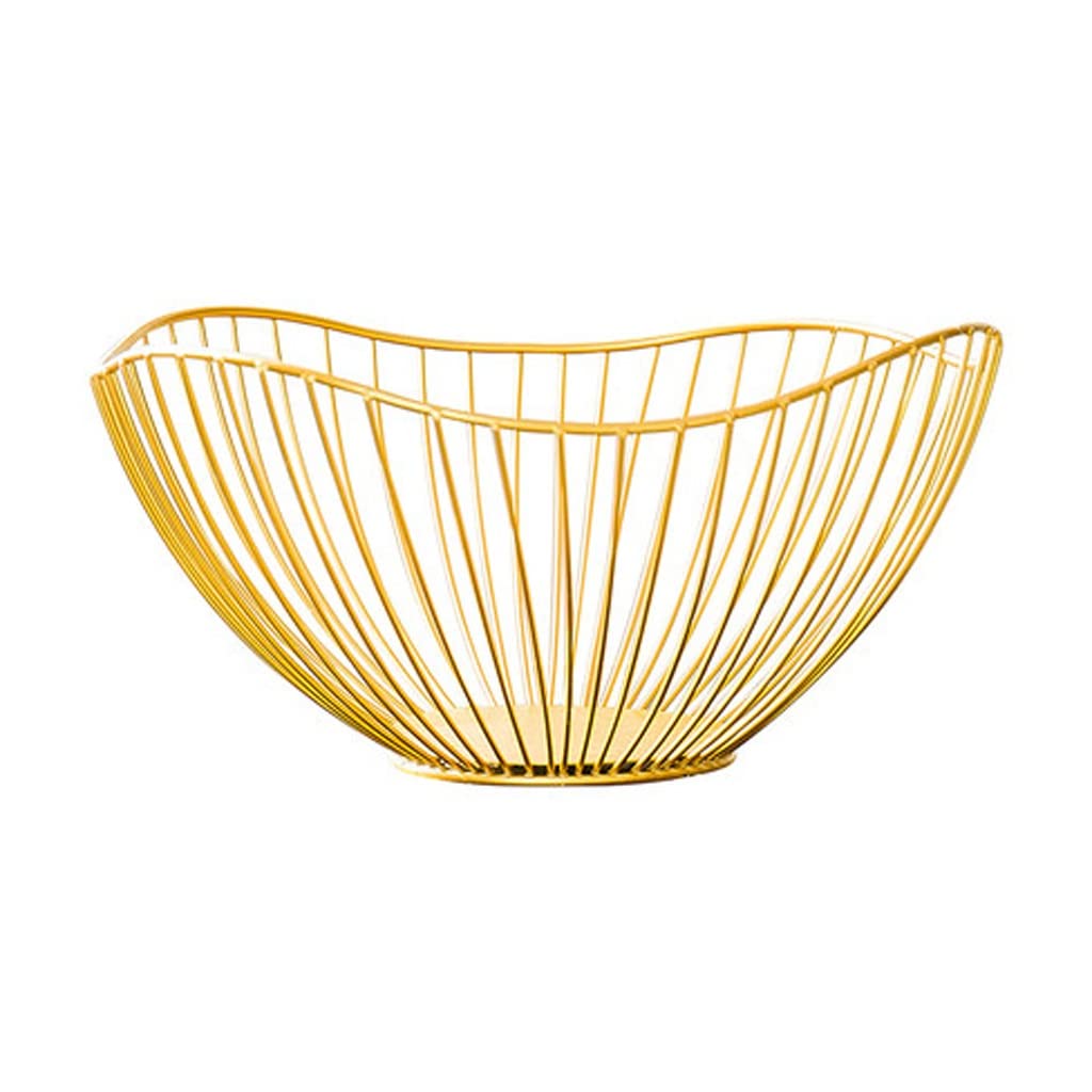 Stainless Steel Fruit Basket - 3-Tier Wire Snack Storage Bowl for Kitchen, Eggs, Desserts, Cakes | Rust-Proof Metal Organizer Stand (One Size) - Perfect for Party Serving, Pantry Organization & Countertop Display