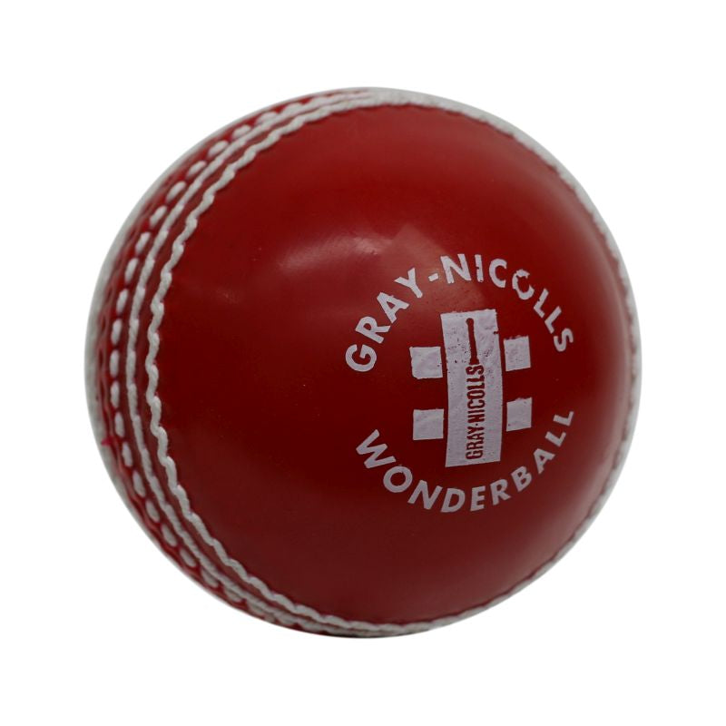 Gray Nicolls Club Wonderball Cricket Ball - Premium Leather Training & Match Ball for Cricket Enthusiasts | Perfect for Practice, Club Games & Competitive Play