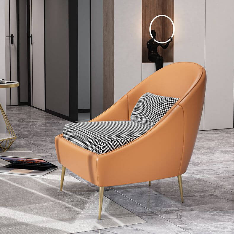 Comfortable Armless Upholstered Chair for Living Room - 31.5