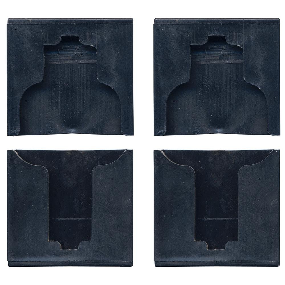 BESSEY PC12-2 Pipe Clamp Pads - Replacement Rubber Pads for Pipe Clamps - Perfect for Woodworking, Metalworking, and DIY Projects