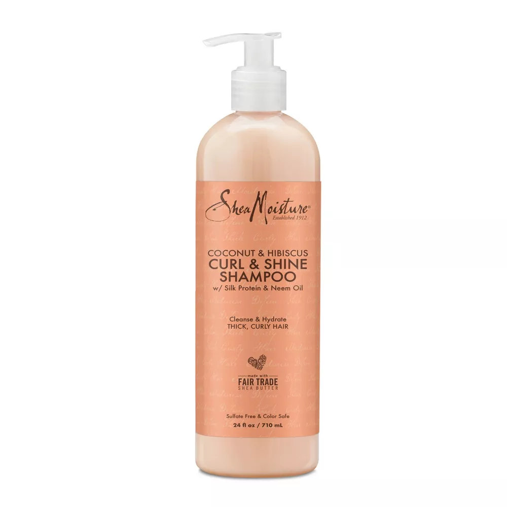 Organic Coconut & Hibiscus Shampoo for Hair Growth 24 fl oz - Natural Moisturizing & Volumizing Shampoo for Dry, Damaged Hair - Made in Thailand - Perfect for Daily Hair Care & Scalp Nourishment