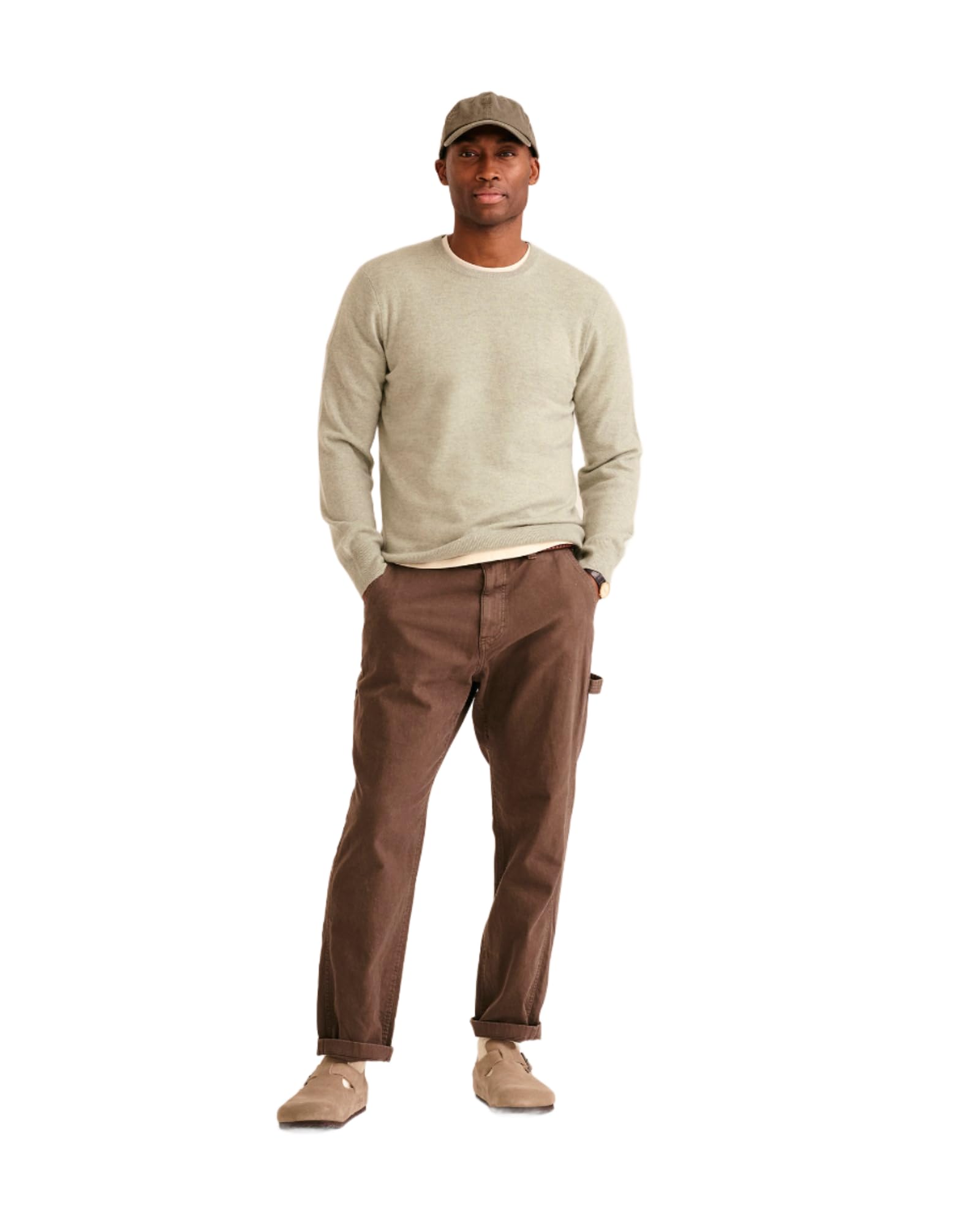 Men's Original Cashmere Crewneck Sweater - Soft Luxury Knitwear for Winter & Fall | Perfect for Office, Travel & Casual Wear