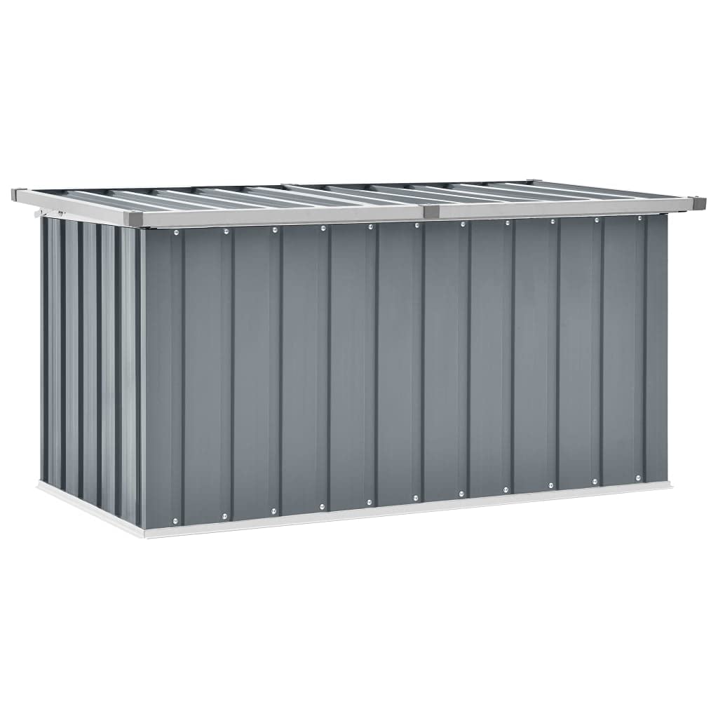 YEZIYIYFOB 148.6 Gallon Outdoor Deck Box - Heavy Duty Metal Steel Storage Chest for Patio, Garden, Lawn & Backyard Organization (50.8