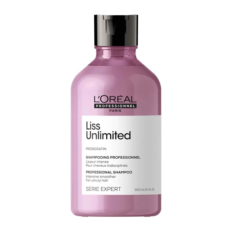 L'Oréal Professionnel Liss Shampoo for Smooth & Frizz-Free Hair - Professional Salon Quality Hair Care for Straight & Silky Hair - Perfect for Daily Use at Home or Salon Treatments