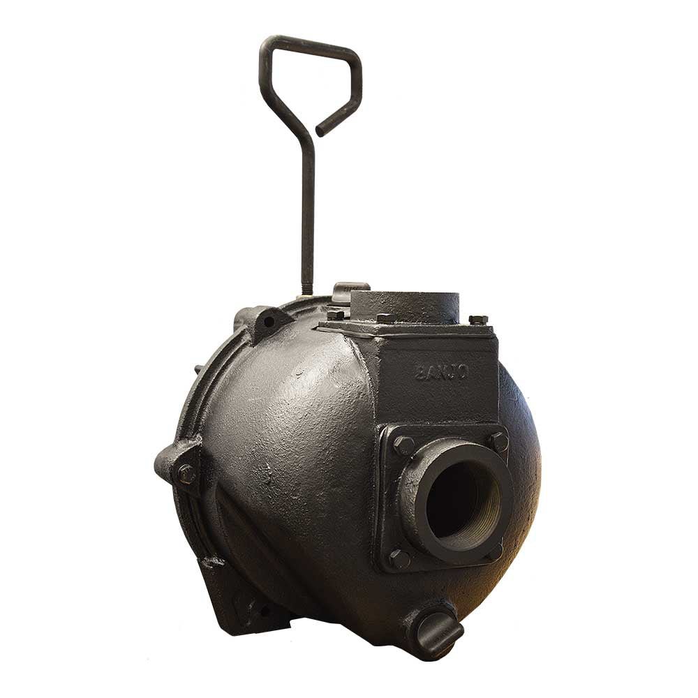 Banjo Cast Iron Pump - Heavy Duty Water Pump for Irrigation, Livestock, and Farm Use | Durable Metal Construction | Ideal for Outdoor, Agricultural, and Industrial Applications