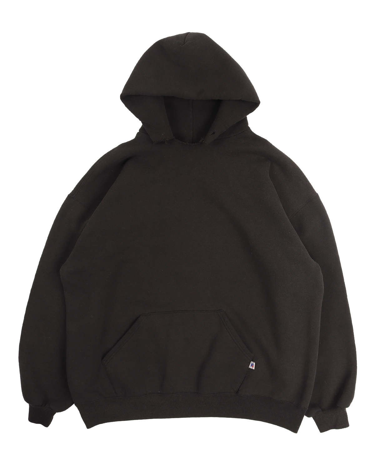 Vintage 1990's Russell Faded Blank Hoodie - Classic Pullover Sweatshirt for Men & Women | Perfect for Casual Wear, Street Style & Retro Fashion