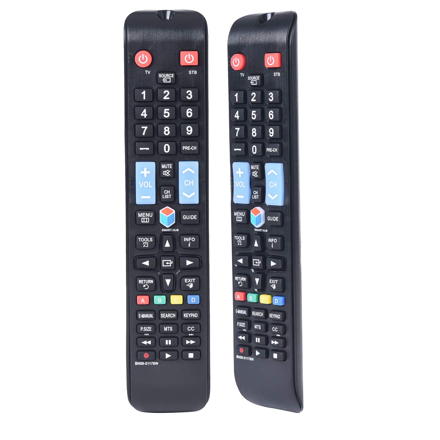 Universal Replacement Remote Control for Samsung Smart LED HDTV - Compatible with Multiple Samsung TV Models | Perfect for Home Entertainment & Smart TV Control