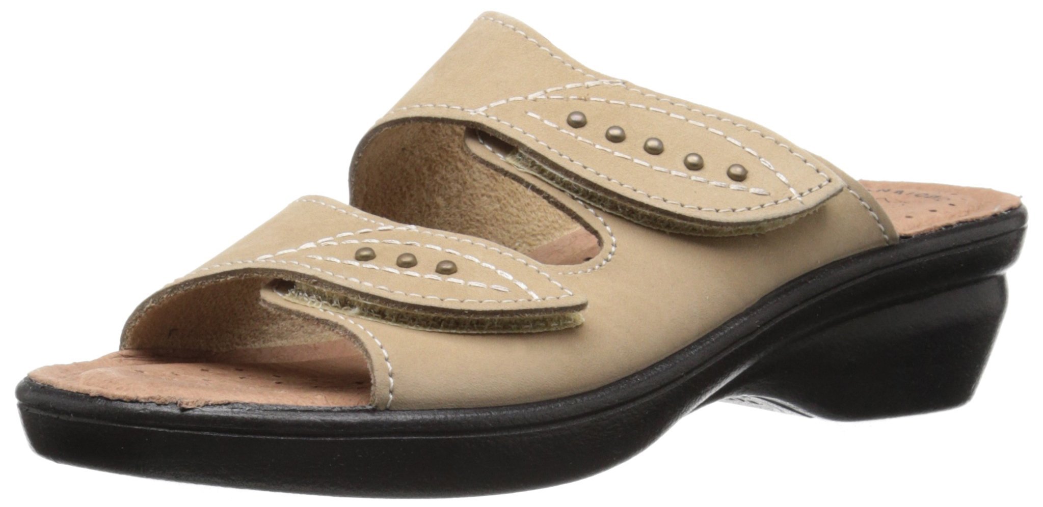 Spring Step Women's Aterie Slide Sandal - Comfortable Summer Slides with Arch Support | Perfect for Beach, Pool, and Casual Outings