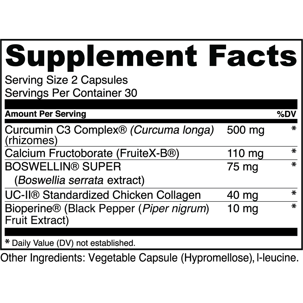 Premium Joint Support Supplement for Pain Relief & Mobility - Glucosamine Chondroitin MSM Formula - Supports Healthy Joints for Active Lifestyles & Seniors - Ideal for Athletes, Runners & Arthritis Sufferers