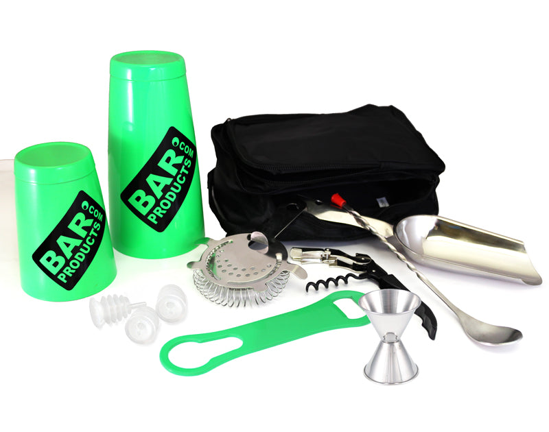 Professional Bartender Tote Bag - Complete Bar Accessories Organizer for Cocktail Mixing Tools & Bottles | Perfect for Home Bars, Parties & Bartending Classes