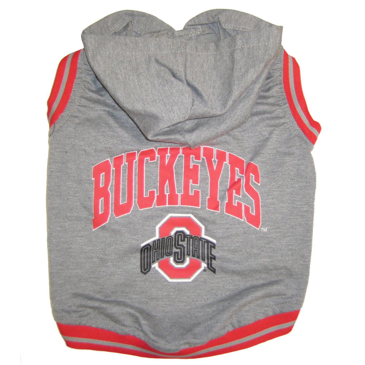 Ohio State Hoodie for Pets - Small Size, Comfortable & Stylish Dog & Cat Sweatshirt - Perfect for Game Day, Outdoor Walks & Photo Shoots
