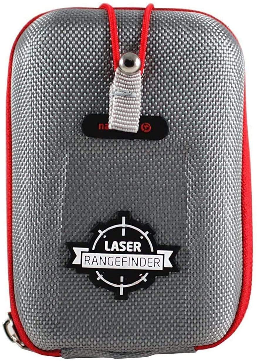 Navitech Grey EVA Hard Case - Protective Cover for Gogogo Laser Rangefinder | Durable Waterproof Golf Accessory | Perfect for Golfing, Hunting & Outdoor Sports