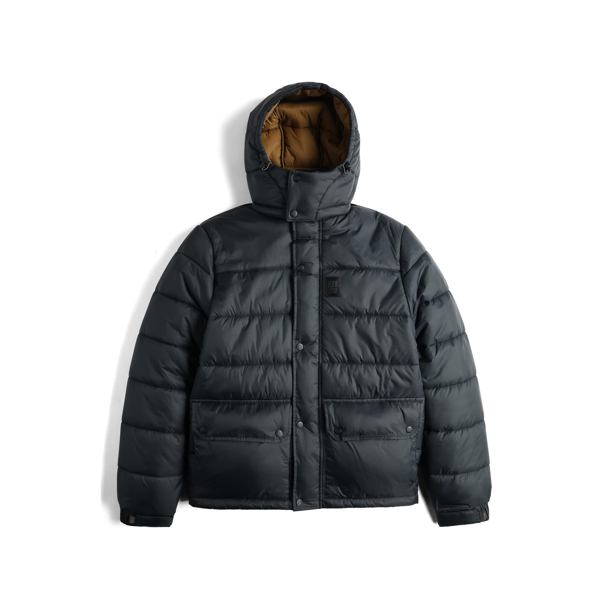 Retro Ridge Puffer Jacket for Men - Vintage Style Winter Coat, Lightweight Warm Quilted Outerwear - Perfect for Skiing, Hiking & Cold Weather Activities (Final Sale)