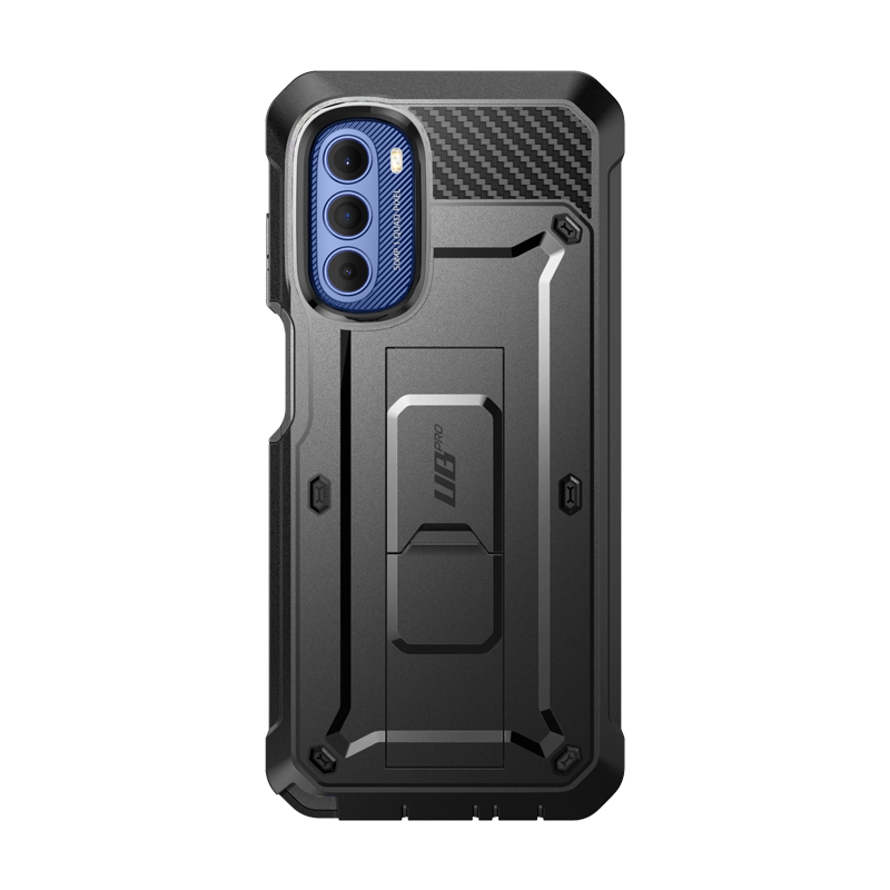 Moto G Stylus (2022) Shockproof Case - Unicorn Beetle PRO Heavy Duty Protective Cover with Kickstand, Black | Perfect for Outdoor Activities, Work & Travel